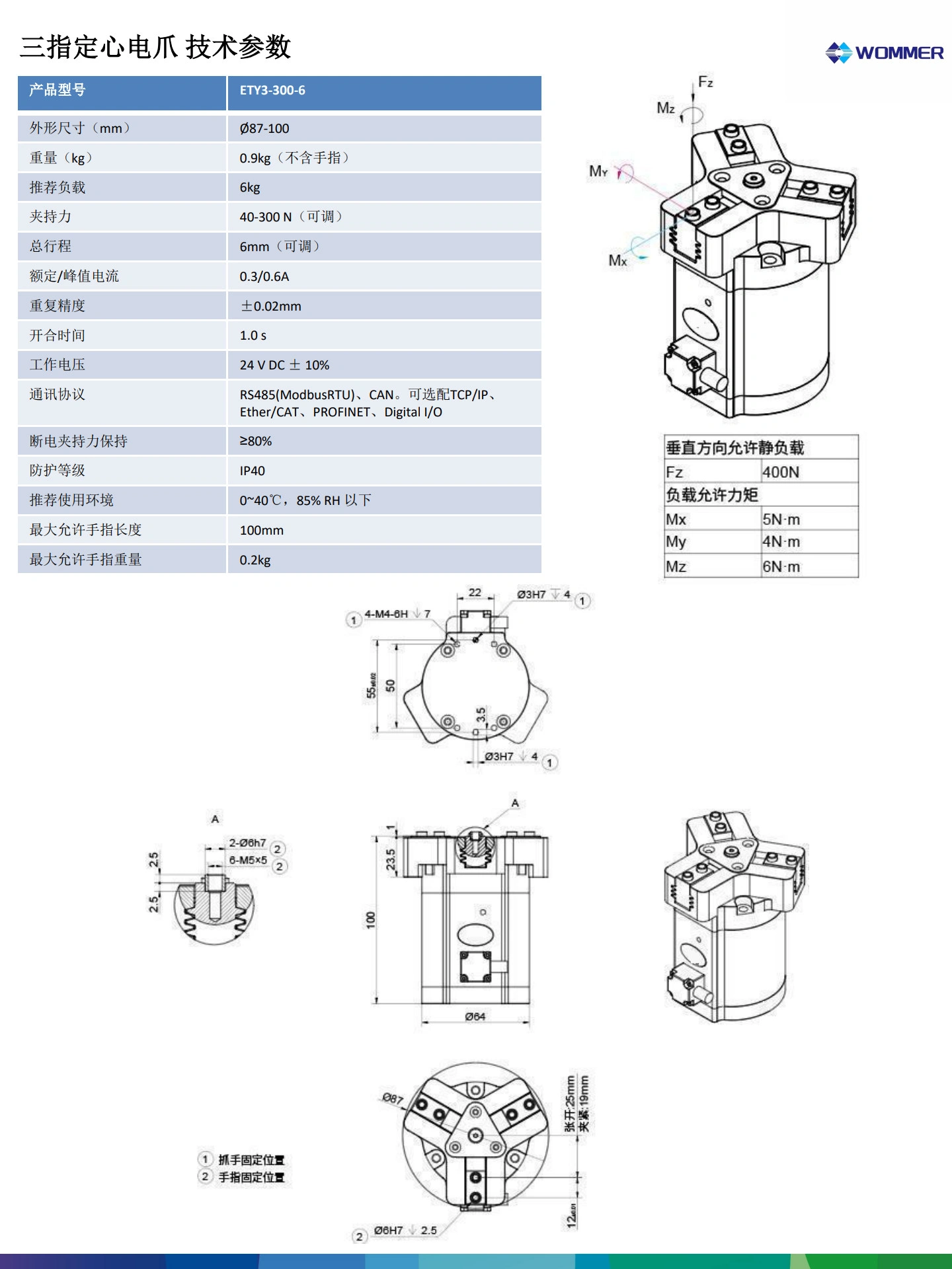 ETY3-300-6 三指定心电爪性能参数(7.24)_1.jpg